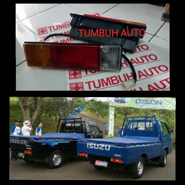 Lampu Belakang Stoplamp Sign Mundur Set Kabel Socket Mitsubishi L300 Semua Tahun PU Pick Up  2 biji