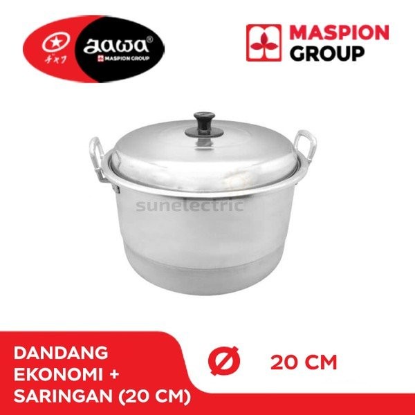 MASPION Panci Kukus 20 cm Dandang Ekonomi B