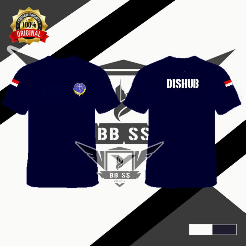 T-hsrit Baju Kaos Dinas Perhubungan Kaos Dishub Premium
