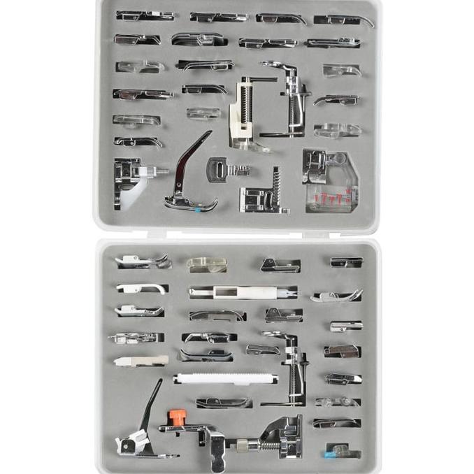 Set Sepatu Mesin Jahit Portable Multifunctional 52 Kit +Box Penyimpan