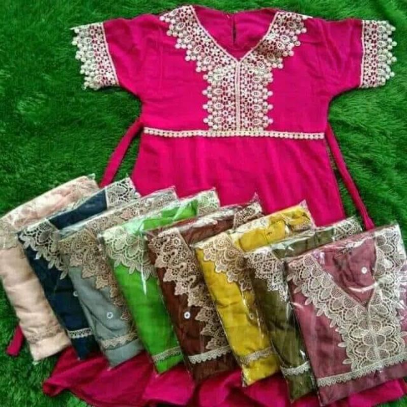 NEW DASTER RENDA ANAK SIZE 1TH SAMPE 10TH BAHAN RAYON ADEM BANGET