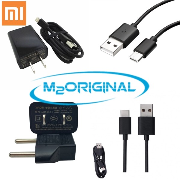 XIAOMI Fast Charging Charger MDY-08-EH include kabel Type-C Original