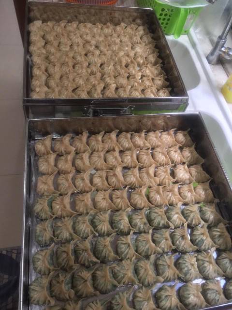 

Chicken gyoza / kuotiek/ suikiau / dumplings