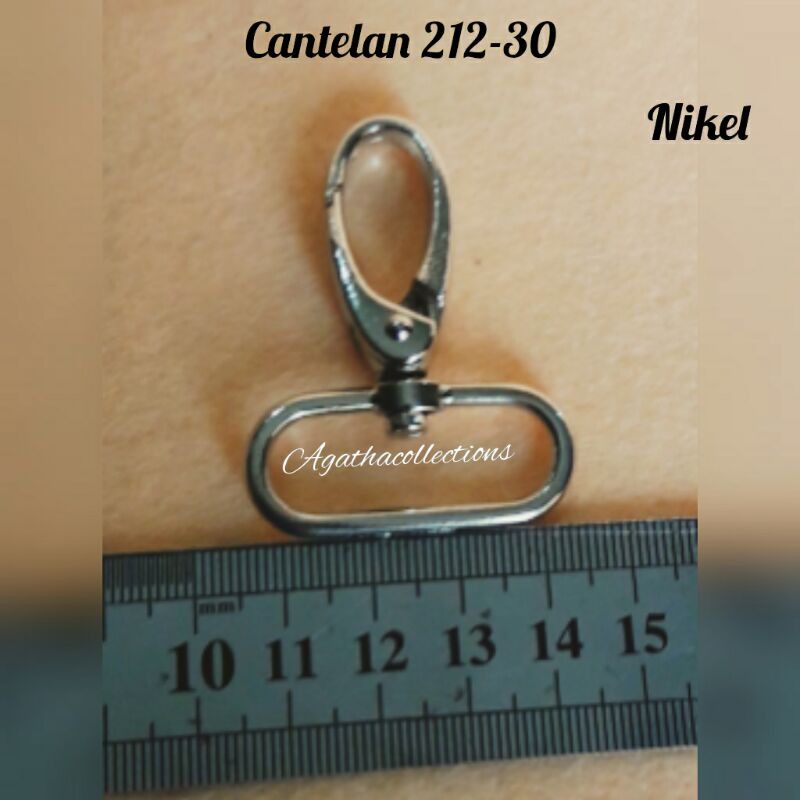 Cantelan Tas / Kait Tas 30mm per biji