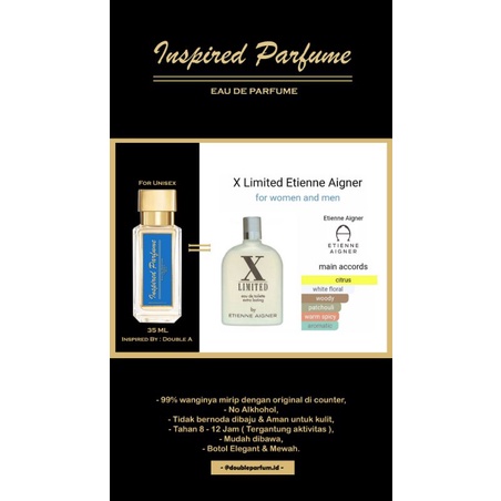 X Limited Etienne Aigner for Unisex - Inspired