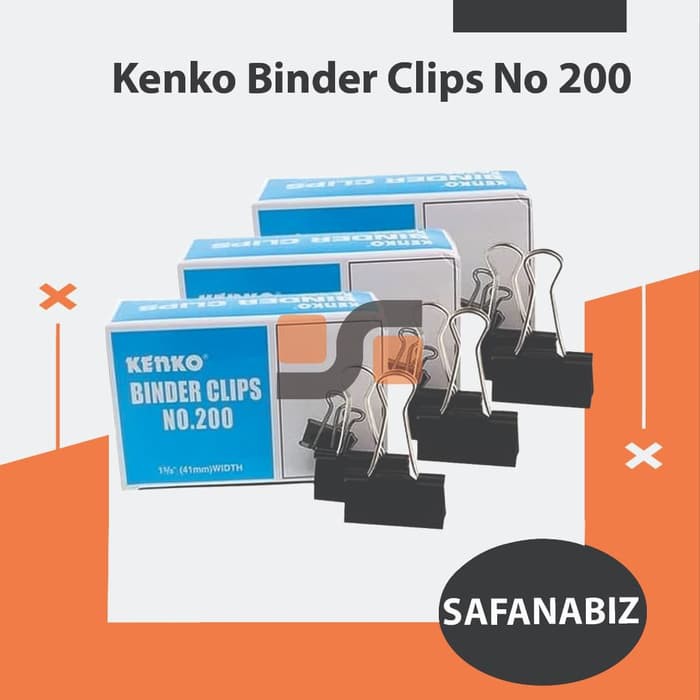 

Binder Clip Clips Besar 200 Kenko Harga Grosir ATK Terdekat 2020
