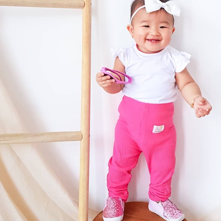 Royale Bebe Cotton Legging Buka Kaki Legging Bayi