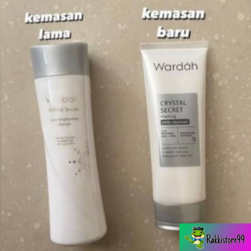 ❣️Rakkistore99❣️ Wardah Crystal Secret Milk Cleanser  (100% Original)