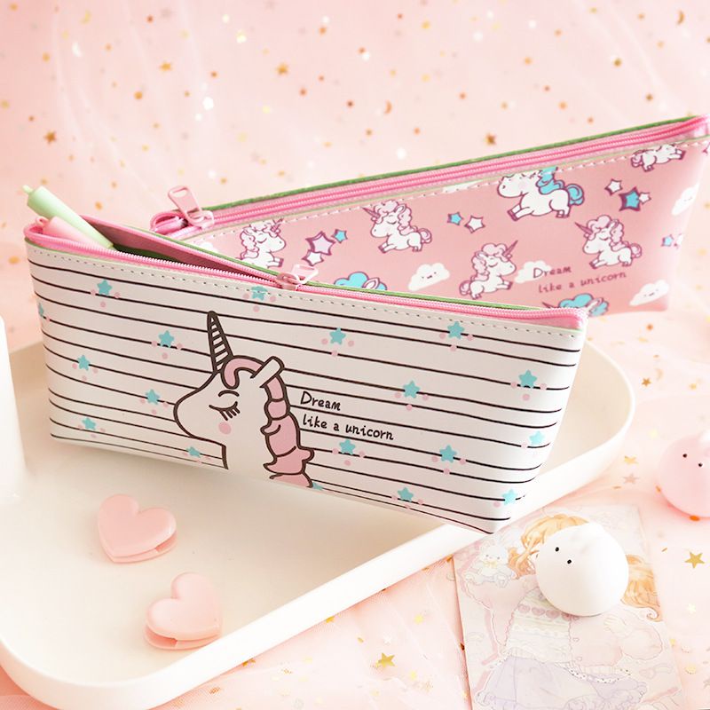 

BUNNYNANA.ID | Pencil Case / Tempat Pensil Unicorn / Kotak Pensil