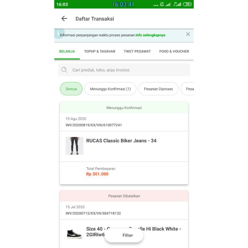 Celana Rucas Classic Biker Jeans