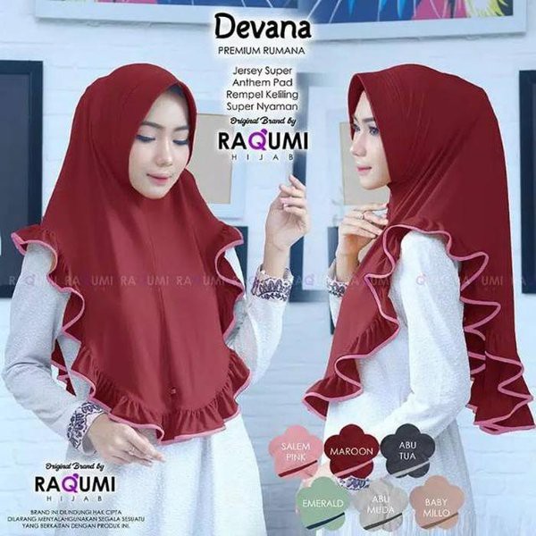 HIJAB INSTANT DEVANA ORI AHFILL / FARRAH HIJAB