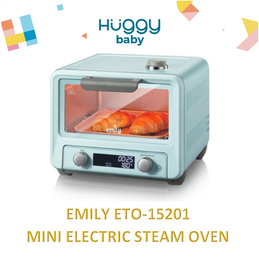 Emily ETO-15201 Mini Electric Steam Oven 15L | Oven Listrik