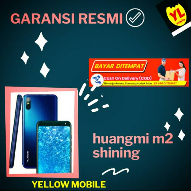 Hp Android Huangmi M2 Shining Ram 1gb Garansi Resmi Shopee Indonesia