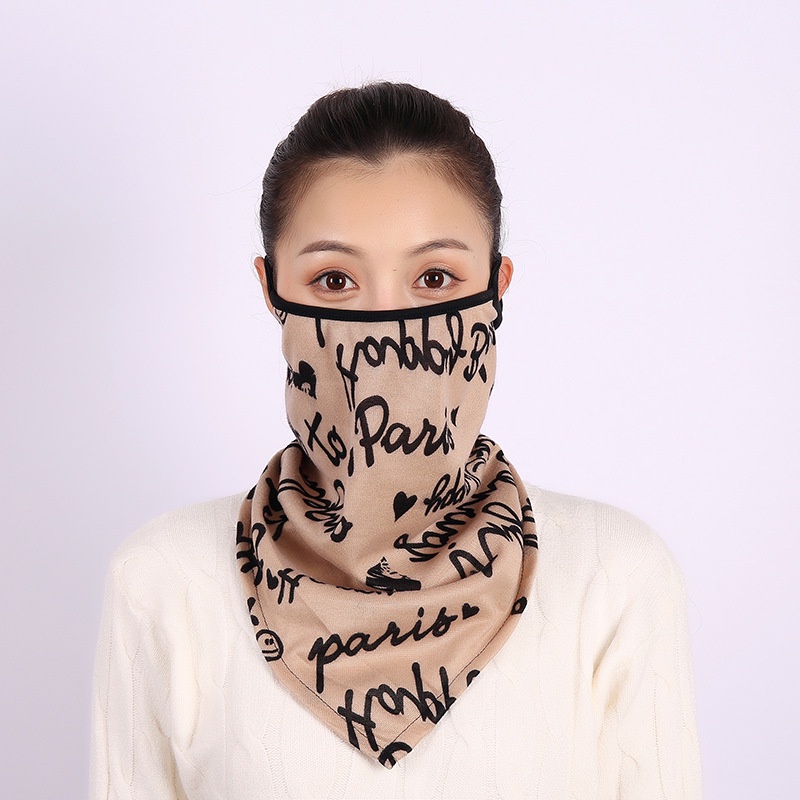 Joshin Scarf Hangat Ragam Leher Pullover Syal Korea Fashion Masker Tahan Angin wanita