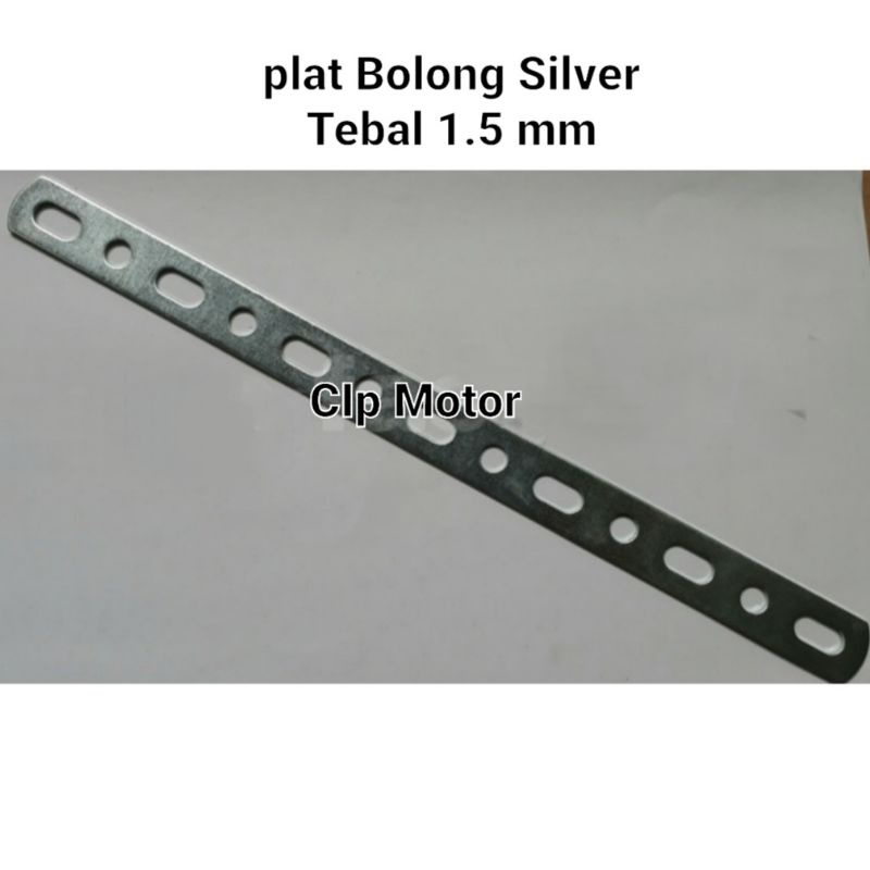 Plat Bolong Tebal 2mm Breket Besi Plat Bolong spakbor