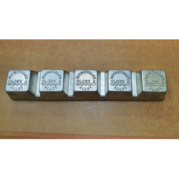 timah batangan,babbit babbet babet babin hoyt tin bar metal glory A