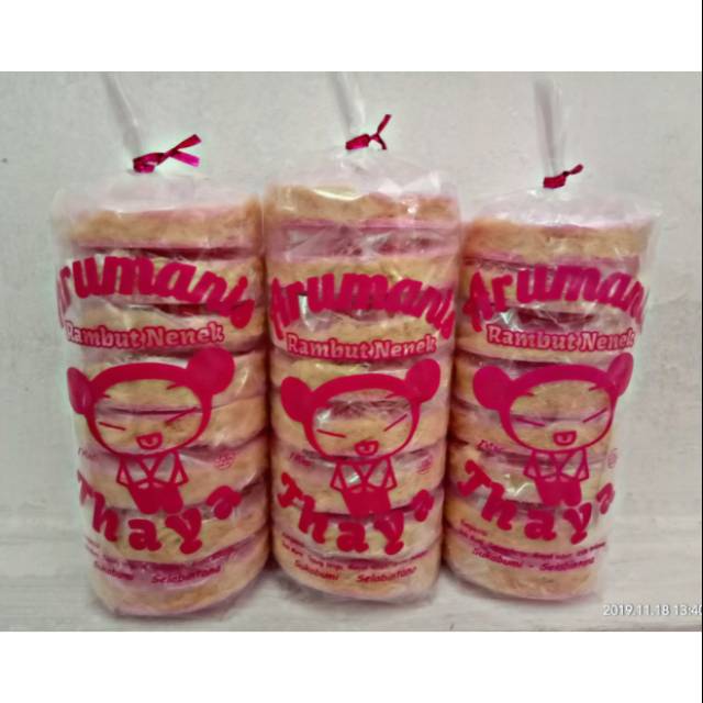 

Rambut nenek / aruamanis isi 8pcs