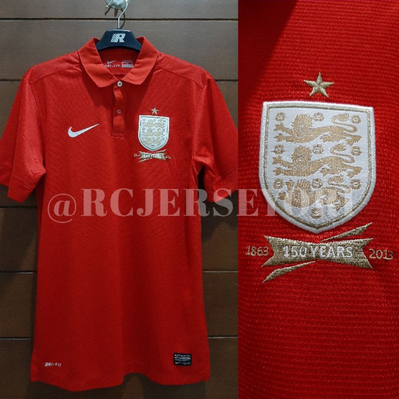 [BNWOT] Jersey Original England / Inggris Away 13/14 150 Anniversary (585520 657) *S*