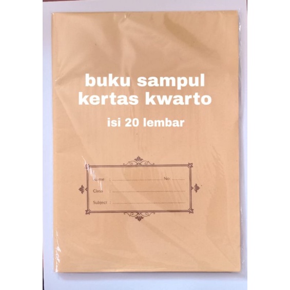 

sampul buku boxy campus/maxi 20 lembar