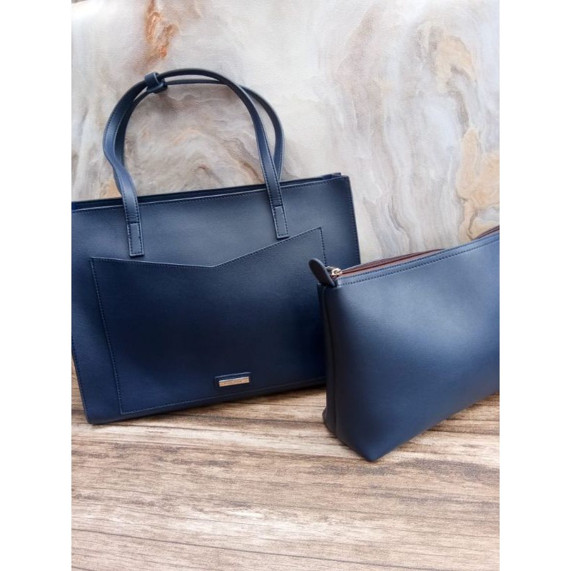 Tas preloved hush puppies / authentic / vvgc / tas tote / tas second