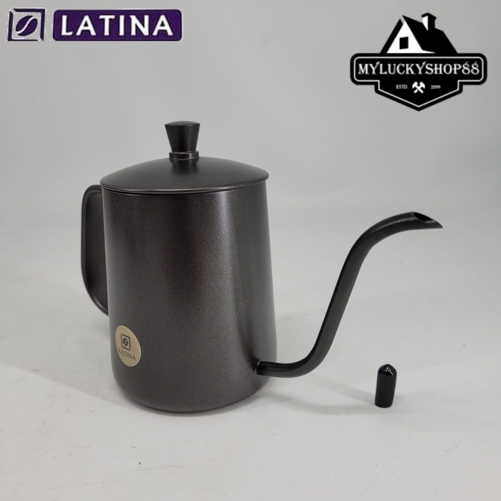 Latina Bango Kettle Coffee Pro V60 90 Derajat - Teko Kopi Leher Angsa