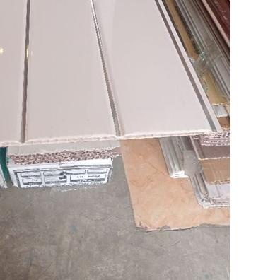 shunda plafon series Kingfon motif putih nat silver K901