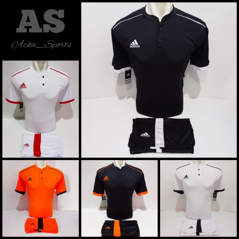 Setelan olahraga setelan volly setelan futsal adidas baju bola
