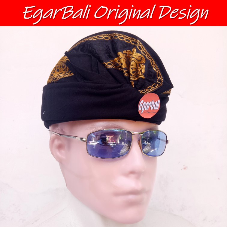 EgarBali udeng bali tepi gunungan emas