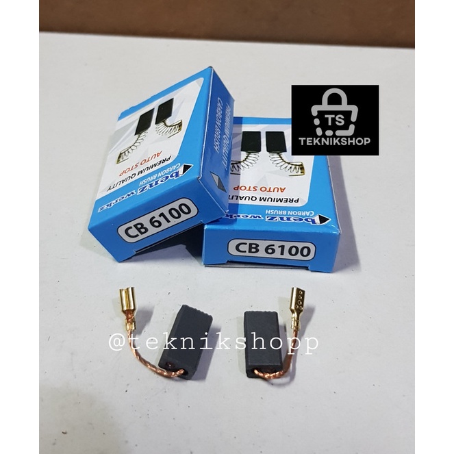 KOL 6100 / CB6100 / COL 6100 / CB 6100 / CARBON BRUSH / ARANG MESIN