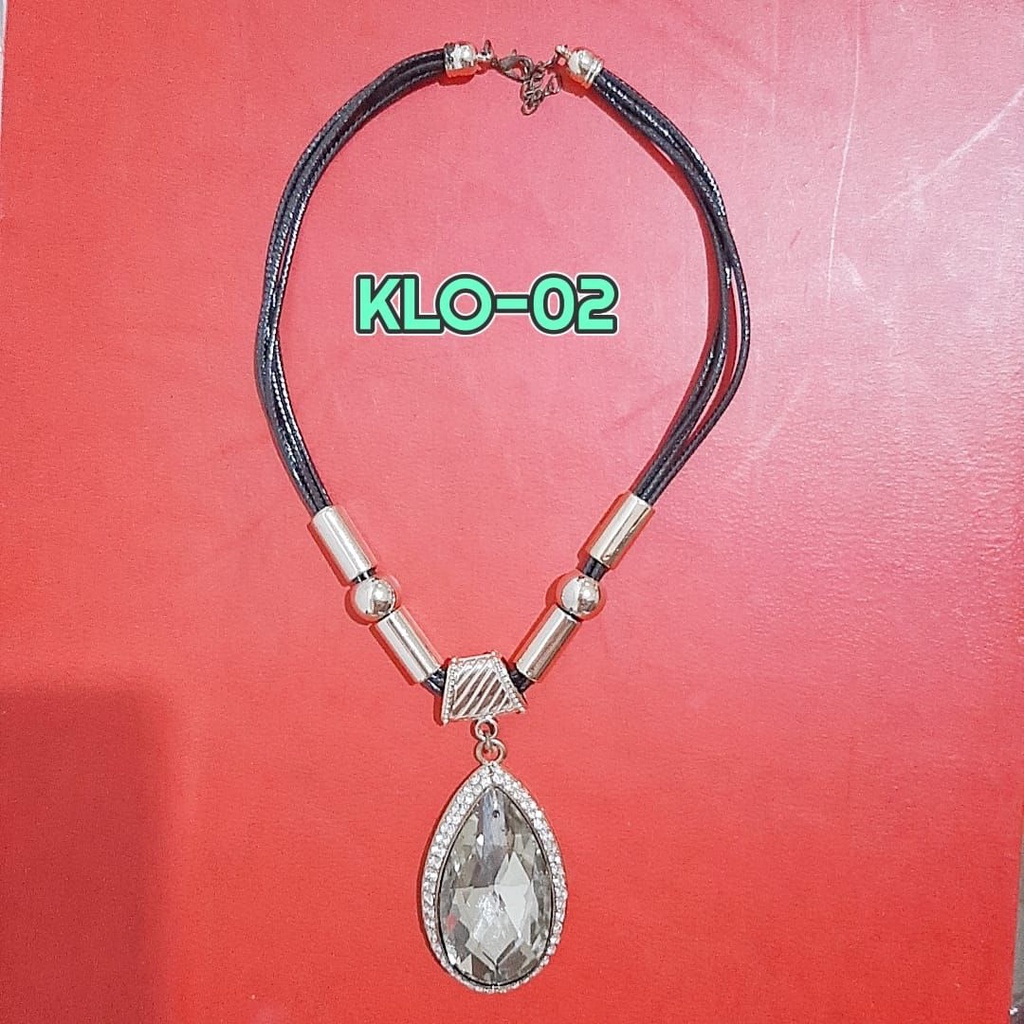 Kalung Diamond Vintage Pendant Full Diamond