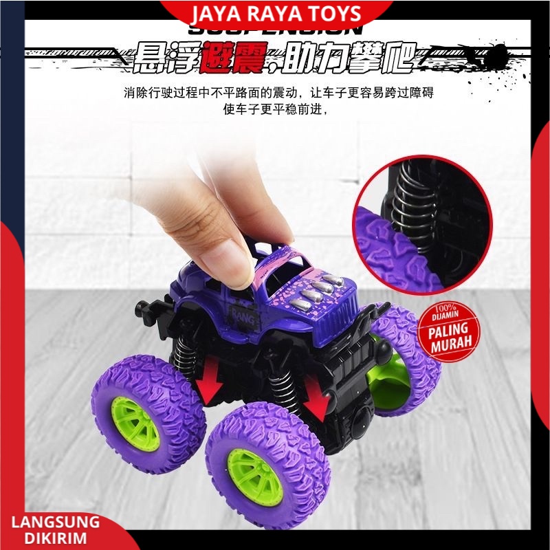 Mainan Mobil Monster Truck Monster Zap dan Mainan Anak Bayi Tekan Mainan Bentuk Bebek Sepeda Motor Terbaru Murah