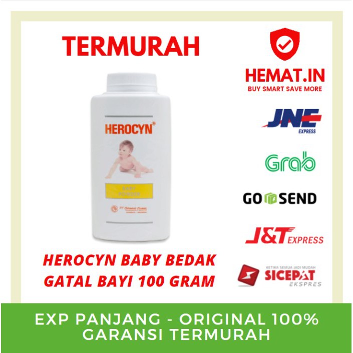 HEROCYN BABY 100 GR 100GR BEDAK GATAL ALERGI BAYI BIANG KERINGAT BABY