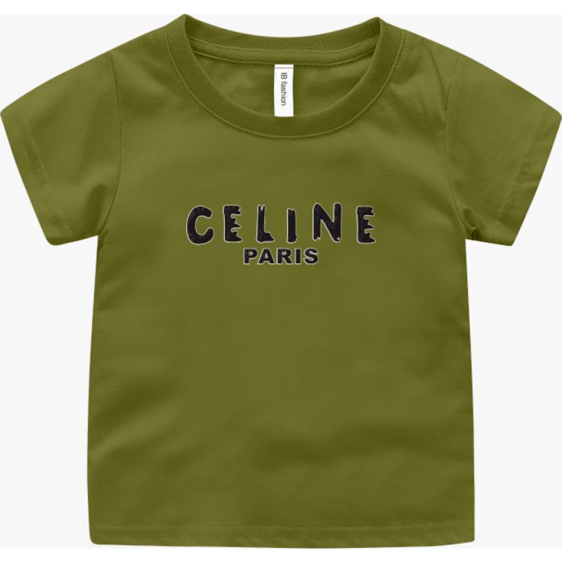 Kaos Anak Unisex Anak Laki Dan Perempuan CellIne T shirt Anak Baju oblong Anak umur 2 Sampai 10 tahun