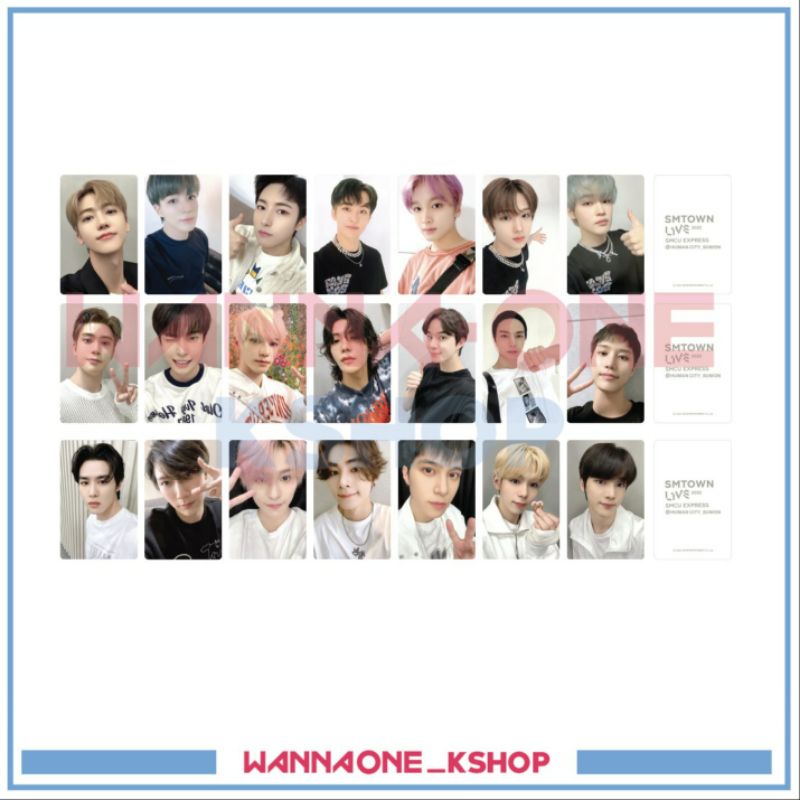 Photocard NCT nctdream nct127 wayv SMTOWN live AR