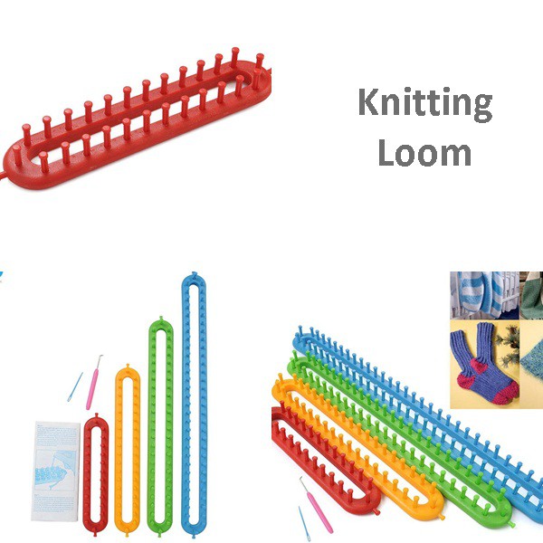 Rectangle Knitting Loom Ecer / Loom Knit / Alat Rajut