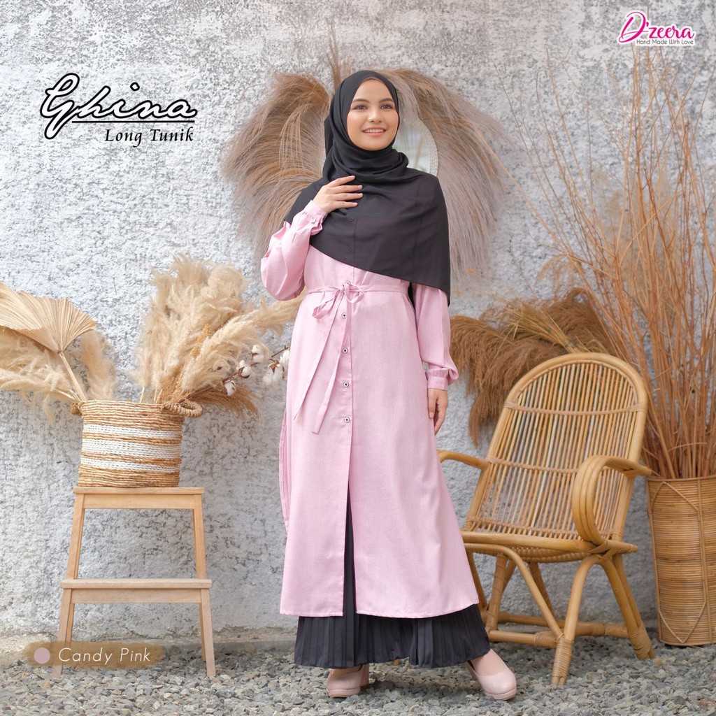 Ghina Long Tunik By Dzeera
