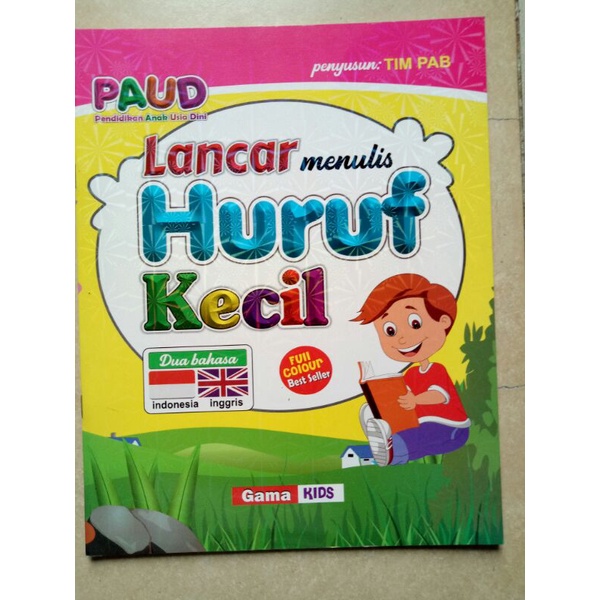 Lancar Menulis Huruf Kecil.