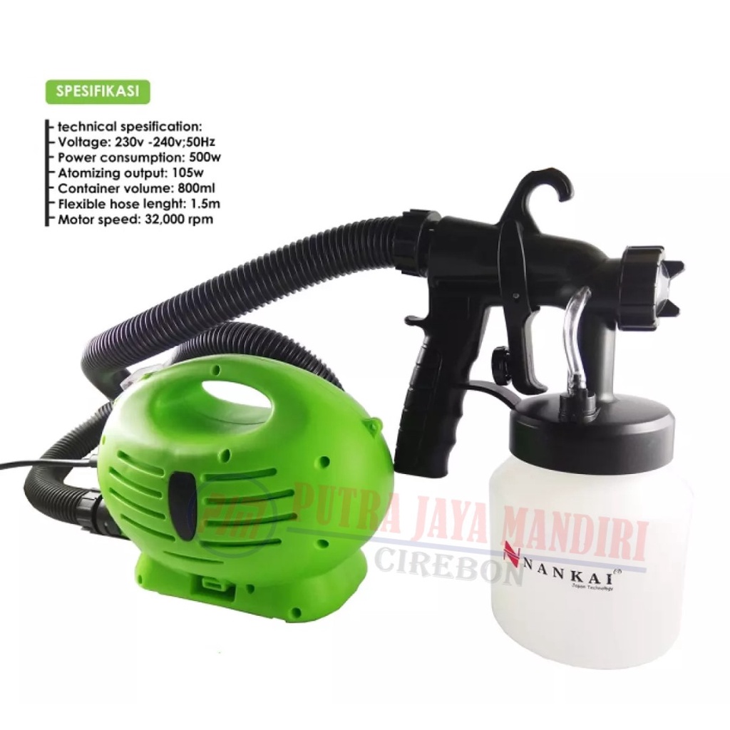 Nankai Spray Gun Portable / Paint Gun Semprotan Cat Murah