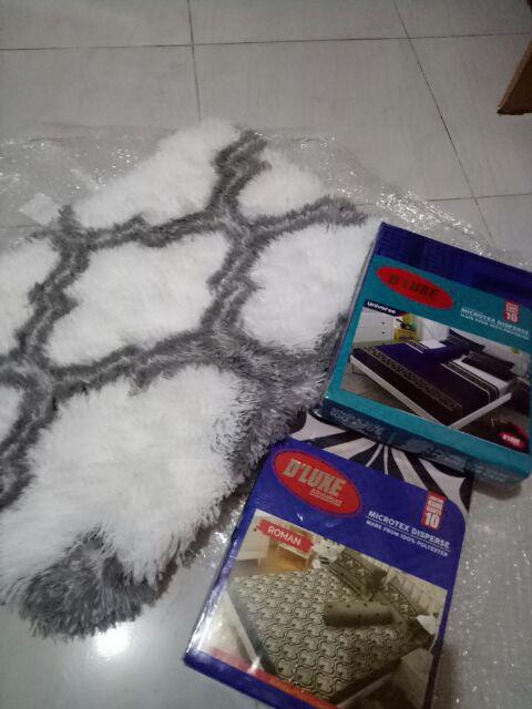 Sprei Deluxe Kintakun Agnesia / Sprei 100x200 & 120x200 / Sprei Murah / Seprei Murah