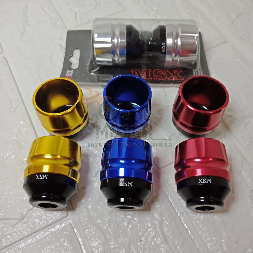 Jalu As Roda depan mini full cnc Model Corong universal semua motor Beat Mio scoopy vario nmax pcx motor