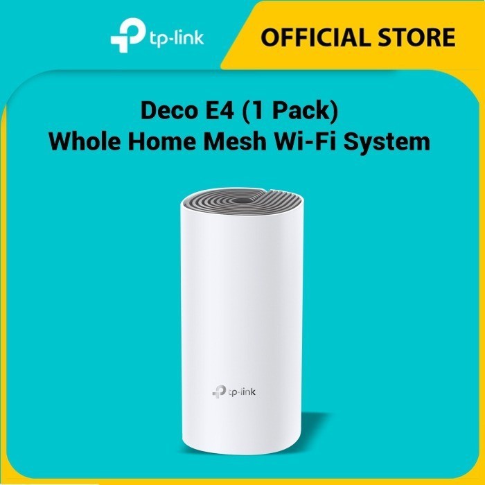 TP-Link Deco E4 AC1200 Whole Home Mesh WiFi System - 1 Pack | TPLink