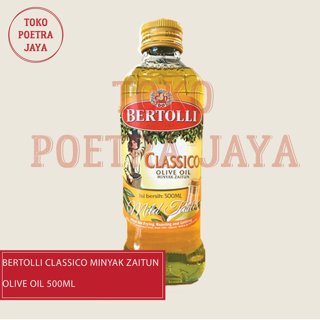 

BERTOLLI CLASSICO OLIVE OIL 500ML (MINYAK ZAITUN CLASSICO)