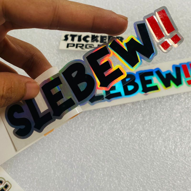 Stiker slebew cutting Sticker Viral motor hp accesories bahan tumpuk bukan print