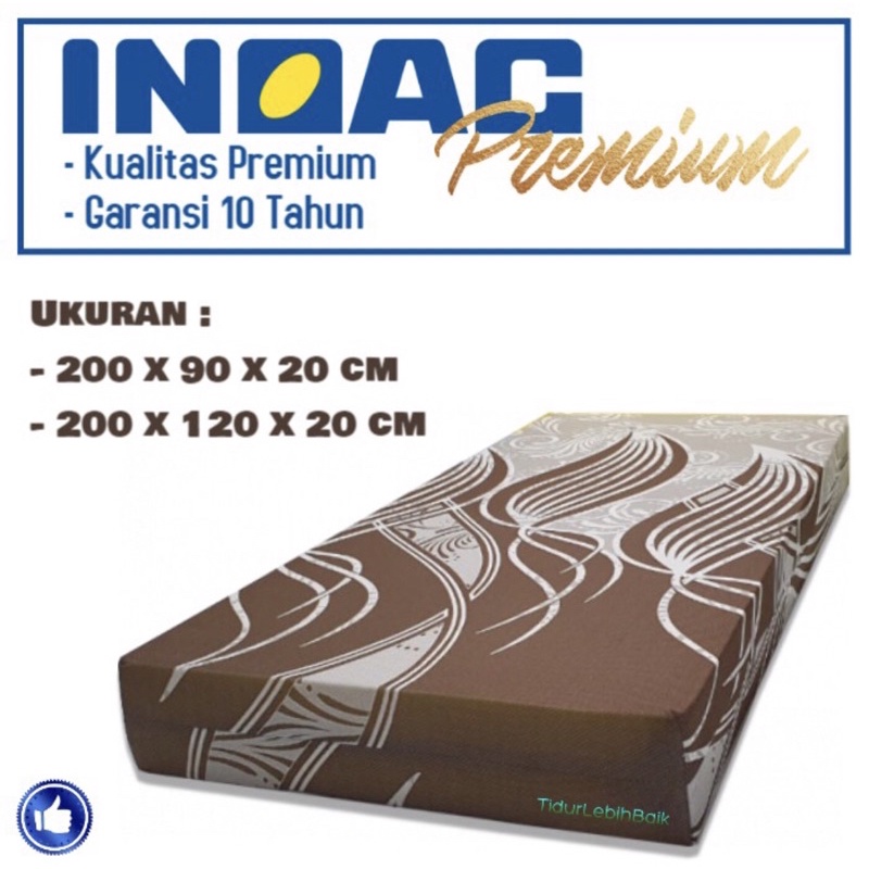 Kasur Busa INOAC Premium Tebal 20cm Gransi 10 Tahun