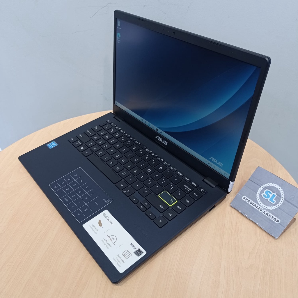 LAPTOP SLIM DESIGN ASUS VIVOBOOK E410MA INTEL N4020 RAM 4GB 512GB SSD WIN10 HOME-1