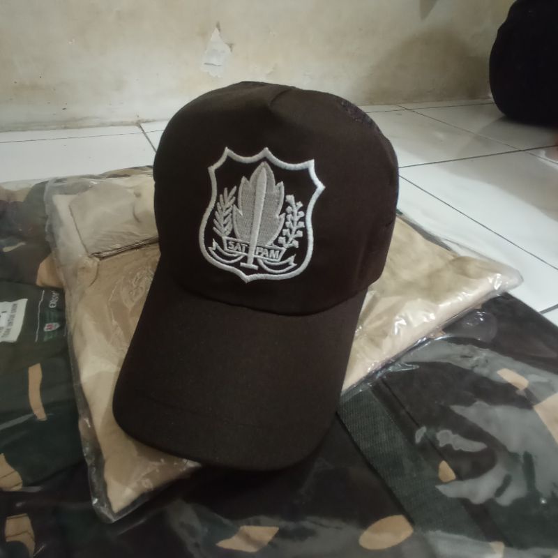 Topi satpam/Topi security terbaru