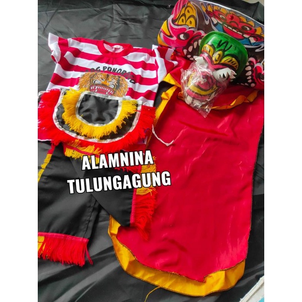 setelan kaos reog ponorogo barongan