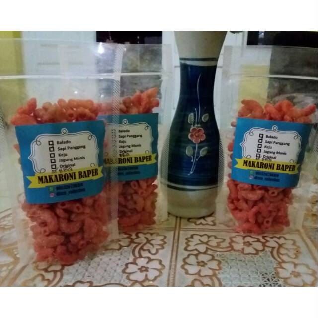 

MAKARONI BAPER RASA BBQ isi 100gr