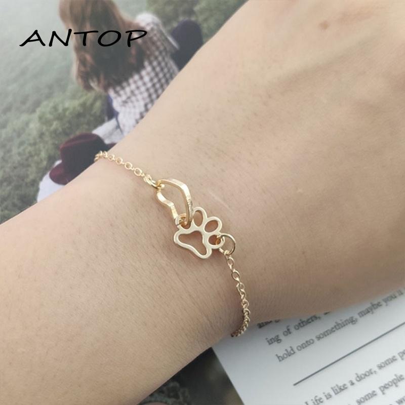 Set Gelang Kaki Motif Cakar Anjing Untuk Wanita