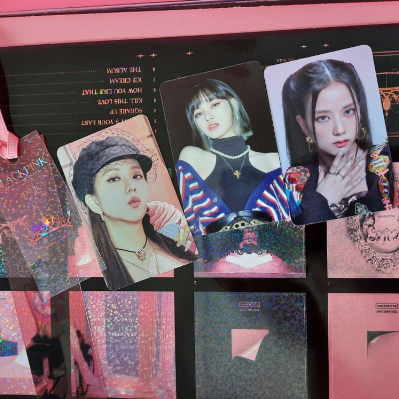 PHOTOCARD OFFICIAL JISOO HANBOOK PB BLACKPINK 4+1